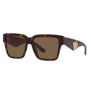 Dolce & Gabbana Dg4436 Solglasögon för kvinnor Brown, Unisex