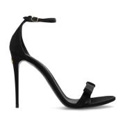 Dolce & Gabbana Höga sandaler med klack Keira Black, Dam