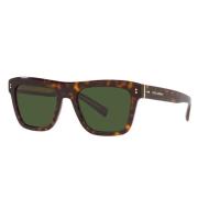 Dolce & Gabbana Fyrkantiga solglasögon Dg4420 502/71 Brown, Unisex