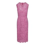 Dolce & Gabbana Spetsklänning Pink, Dam