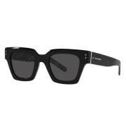 Dolce & Gabbana Dg4413 Solglasögon - Svart båge, Mörkgråa linser Black...