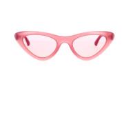 Havaianas Rosa Cat-Eye Solglasögon med Rosa Flashglas Pink, Dam