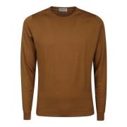 John Smedley Kamel Merinoull Pullover Tröja Brown, Herr