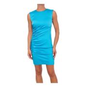 Marella Short Dresses Blue, Dam