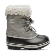 Sorel Vinter Ungdom Nylon Stövlar Gray, Dam