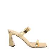 Giuseppe Zanotti Mules med klackar Yellow, Dam