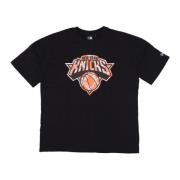 New Era NBA Infill Logo Tee Svart/Orange Black, Herr