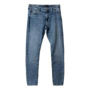 Adriano Goldschmied Lyxiga Legging Ankle Fit Jeans Blue, Dam