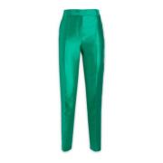 Alberta Ferretti Stiliga Chinos för Moderna Kvinnor Green, Dam