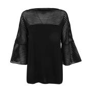 Alberta Ferretti Blous skjorta Black, Dam