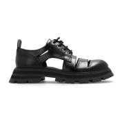 Alexander McQueen Lucent Derby skor Black, Dam