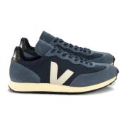 Veja Svarta Vintage Runner Sneakers med Material Blue, Herr