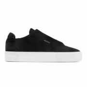 Axel Arigato Premium Laceless Suede Sneakers Black, Dam