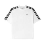 Adidas Originals Vit Sport T-shirt för Kvinnor White, Dam