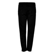 Only Slim-fit Trousers Black, Dam