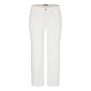 MAC Kvinnors Rich Culotte 7/8 Längd Jeans White, Dam