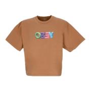Obey T-Shirts Brown, Dam