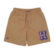 HUF Casual Shorts Brown, Herr