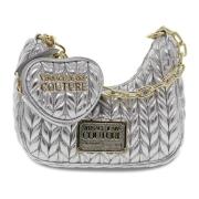 Versace Jeans Couture Shoulder Bags Gray, Dam