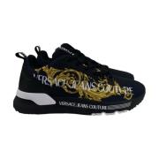 Versace Jeans Couture Logo Space Couture Sneakers - Storlek 42 Black, ...