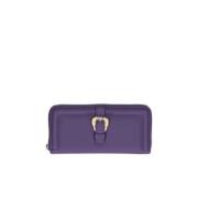 Versace Jeans Couture Lila Plånböcker - Stilfull Kollektion Purple, Da...