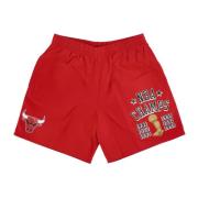 Mitchell & Ness Short Shorts Red, Herr
