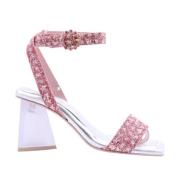 Ras Elegant High Heel Sandaler Pink, Dam