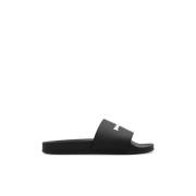 Palm Angels Sandaler med logotyp Black, Herr