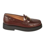 Tod's Platta skor kollektion Brown, Dam