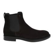 Tod's 62C Formella Ankelboots, Stiliga Herrskor Black, Herr