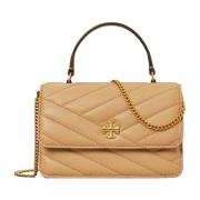 Tory Burch Läder Axelväska Beige, Dam