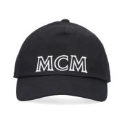 MCM Svarta Hattar - Klassisk Stil Black, Unisex