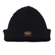 Paul & Shark Beanie Black, Herr