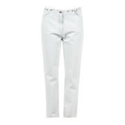 Patrizia Pepe Slim-fit Mom Jeans med stiliga detaljer Blue, Dam