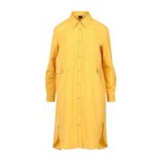 Fay Shirt Dresses Yellow, Dam