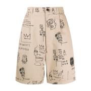 Junya Watanabe Long Shorts Beige, Herr