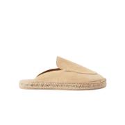 Scarosso Beige Suede Espadrilles Beige, Herr