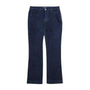 Fay Flared Jeans Blue, Dam