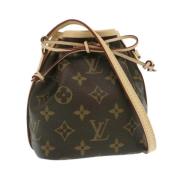 Louis Vuitton Vintage Förägande Multifärgat Läder Noe Axelväska Brown,...