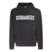 Dsquared2 Svarta Cool Sweat Sweaters Black, Herr