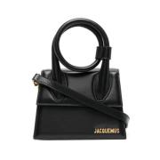 Jacquemus Le Chiquito Noeud Väska Black, Dam