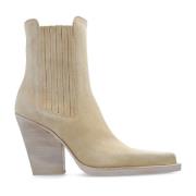 Paris Texas Dallas klackade ankelboots Beige, Dam