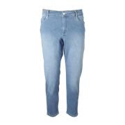 C.Ro Sommar Cropped Jeans Blue, Dam