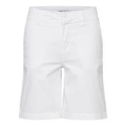 Part Two Klassiska Denim Shorts White, Dam