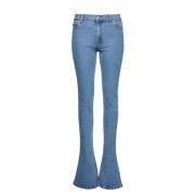 Magda Butrym Utställda Super Slim Jeans Blue, Dam