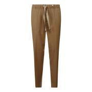 Myths Leather Trousers Brown, Herr