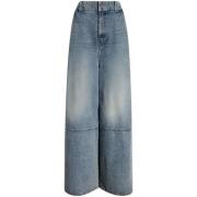 Khaite Vida Jeans för Modemedvetna Kvinnor Blue, Dam