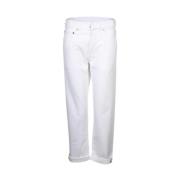 Dior Vintage Pre-owned Bomull jeans White, Dam