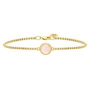 Julie Sandlau Armband av sin premium - guld Pink, Dam