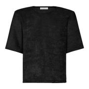 MVP wardrobe Sylvia T-Shirt Black, Dam